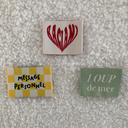 Etiquettes Série #4