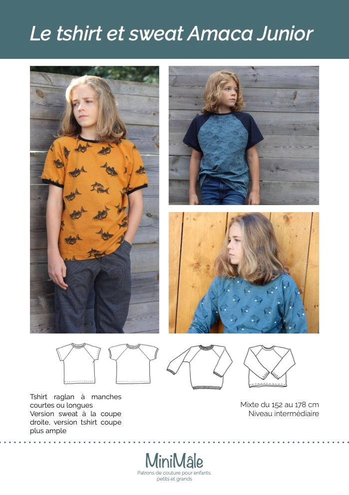 AMACA JUNIOR TShirt & Sweat - Pochette