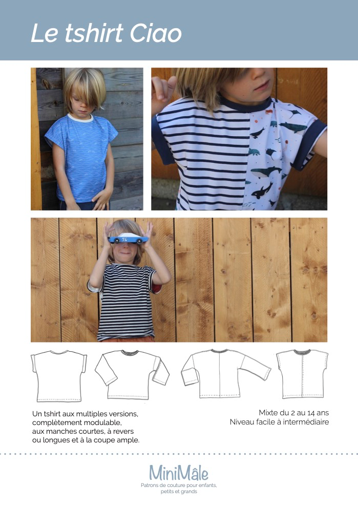 CIAO TShirt Block - Pochette