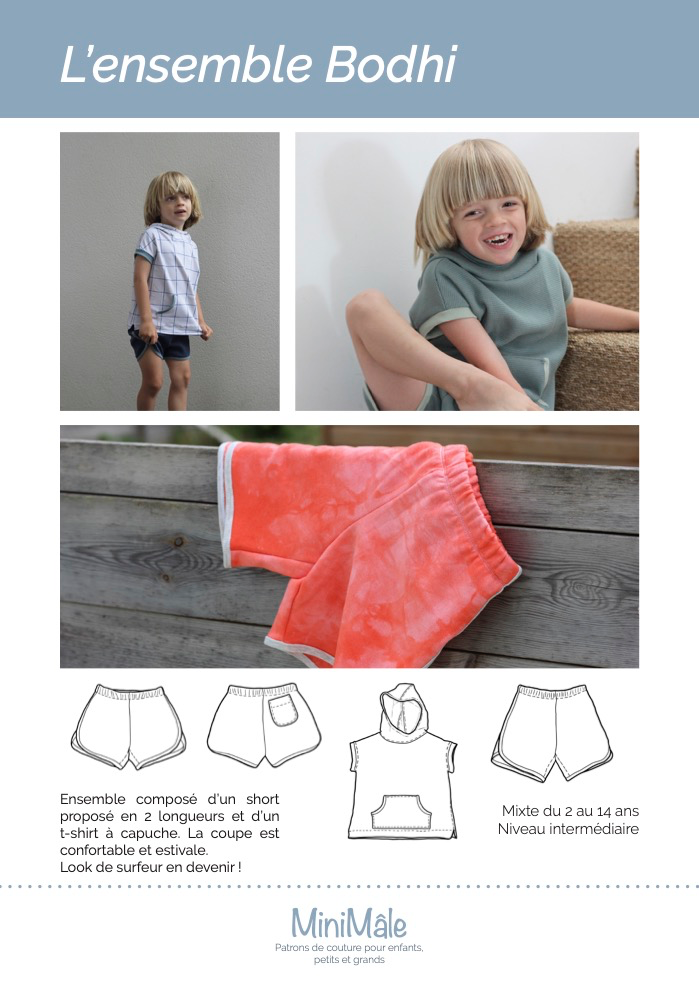 BODHI Sweat & Short de Plage - Pochette