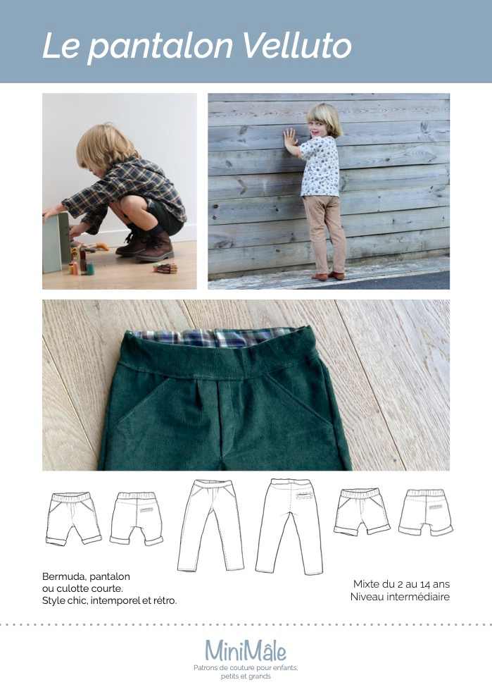 VELLUTO Pantalon à pince & Bermuda - Pochette