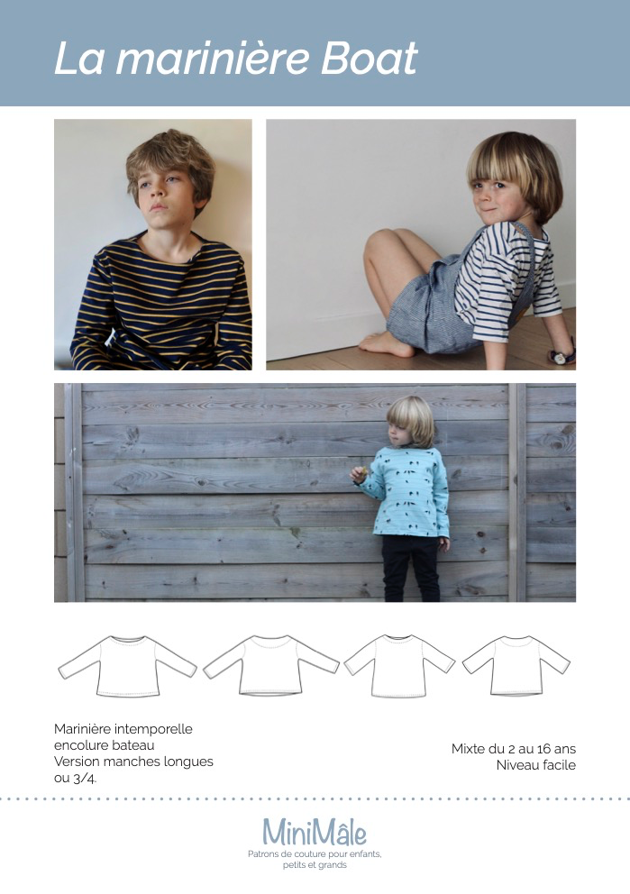 BOAT Marinière Rétro - Pochette