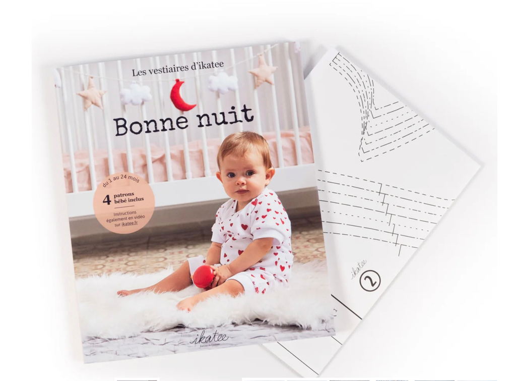 Ikatee BONNE NUIT Livre de Couture - Pochette