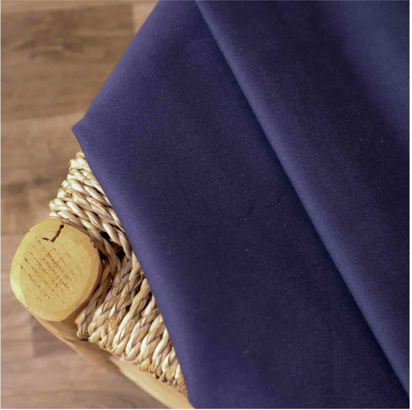 LT Gabardine Encre 20 x 135 cm