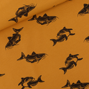 SYAS Wi20 French Terry Carps Dusan Brown 20 x 150 cm