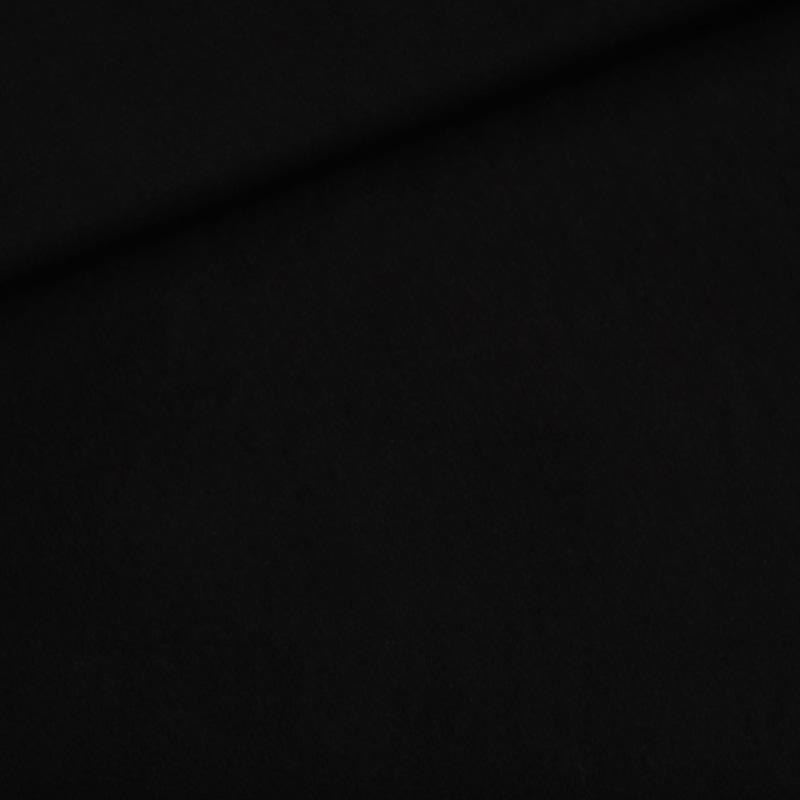 SYAS Su24 French Terry Black 20 x 150 cm