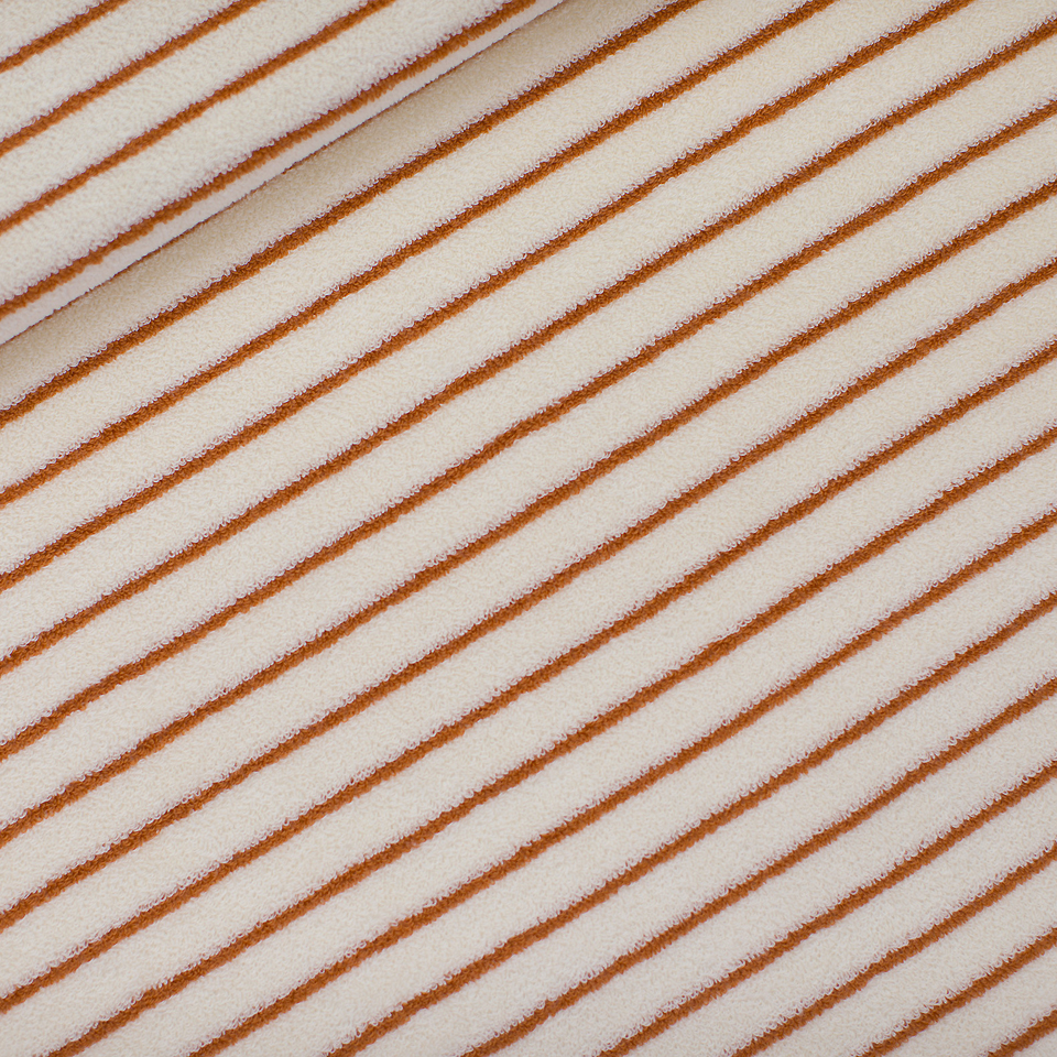 SYAS Su26 Tissu Eponge Brun Crème Papyrus 20x200cm